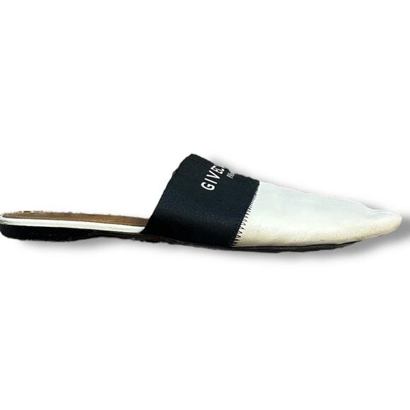 Givenchy Paris Designer Bedford Leather Flats Slippers - Picture 8 of 8